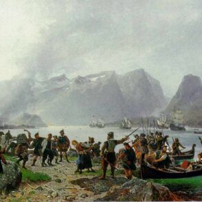 Sinclairs landing i Romsdal 1612 (1876).