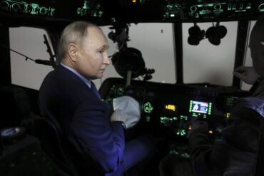 Ukrainere forsøgte at skyde Putin ned over Kursk