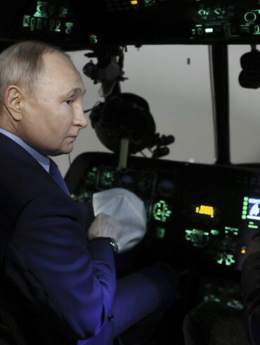 Ukrainere forsøgte at skyde Putin ned over Kursk