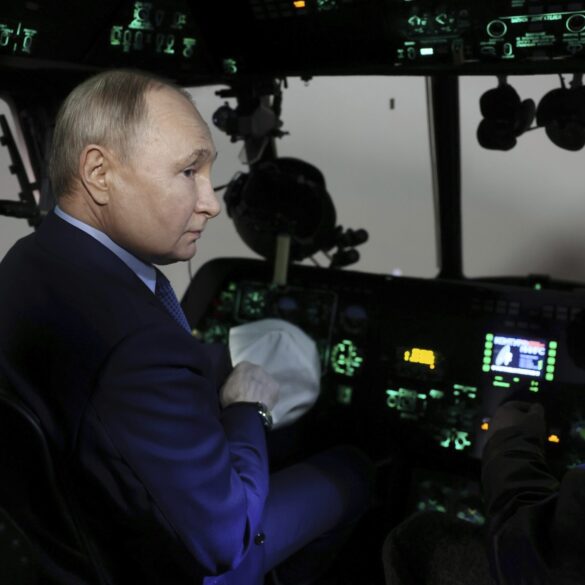 Ukrainere forsøgte at skyde Putin ned over Kursk