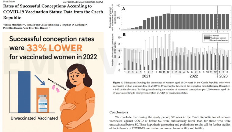 “mRNA Likely Fueling a Global Fertility Collapse” « Snaphanen.dk