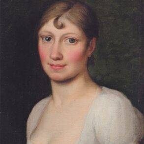Christine Rebekka Eckersberg, f. Hyssing, Kunstnerens første Hustru (1809).
