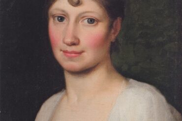 Christine Rebekka Eckersberg, f. Hyssing, Kunstnerens første Hustru (1809).