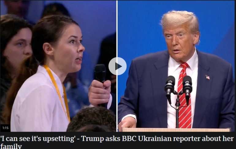 Den Korte Avis | NATO-møde i Haag: Journalist fra Ukraine stillede spørgsmål til Trump om militærhjælp – hans svar vakte opsigt