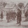 Gatemusikant (ikke datert, muligens før 1921).