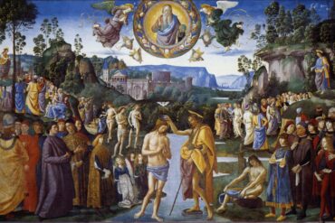 Jesu dåp i Jordan (c.1483).