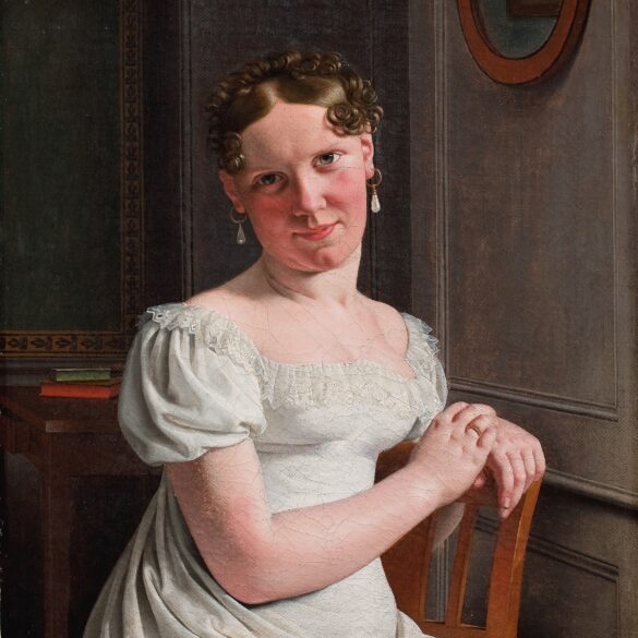 Julie Eckersberg, f. Juel, Kunstnerens anden Hustru (1817).