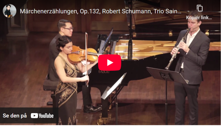 Mellemspil - Schumann: Märchenerzählungen, op.132 (1853).