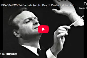 Mellemspil – Bach: Kantate BWV 34 – O ewiges Feuer, o Ursprung der Liebe.