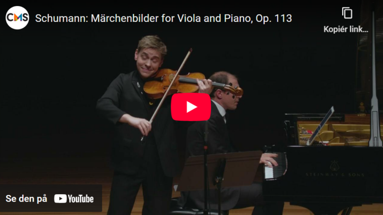 Mellemspil – Schumann:  Märchenbilder op. 113 (1851).