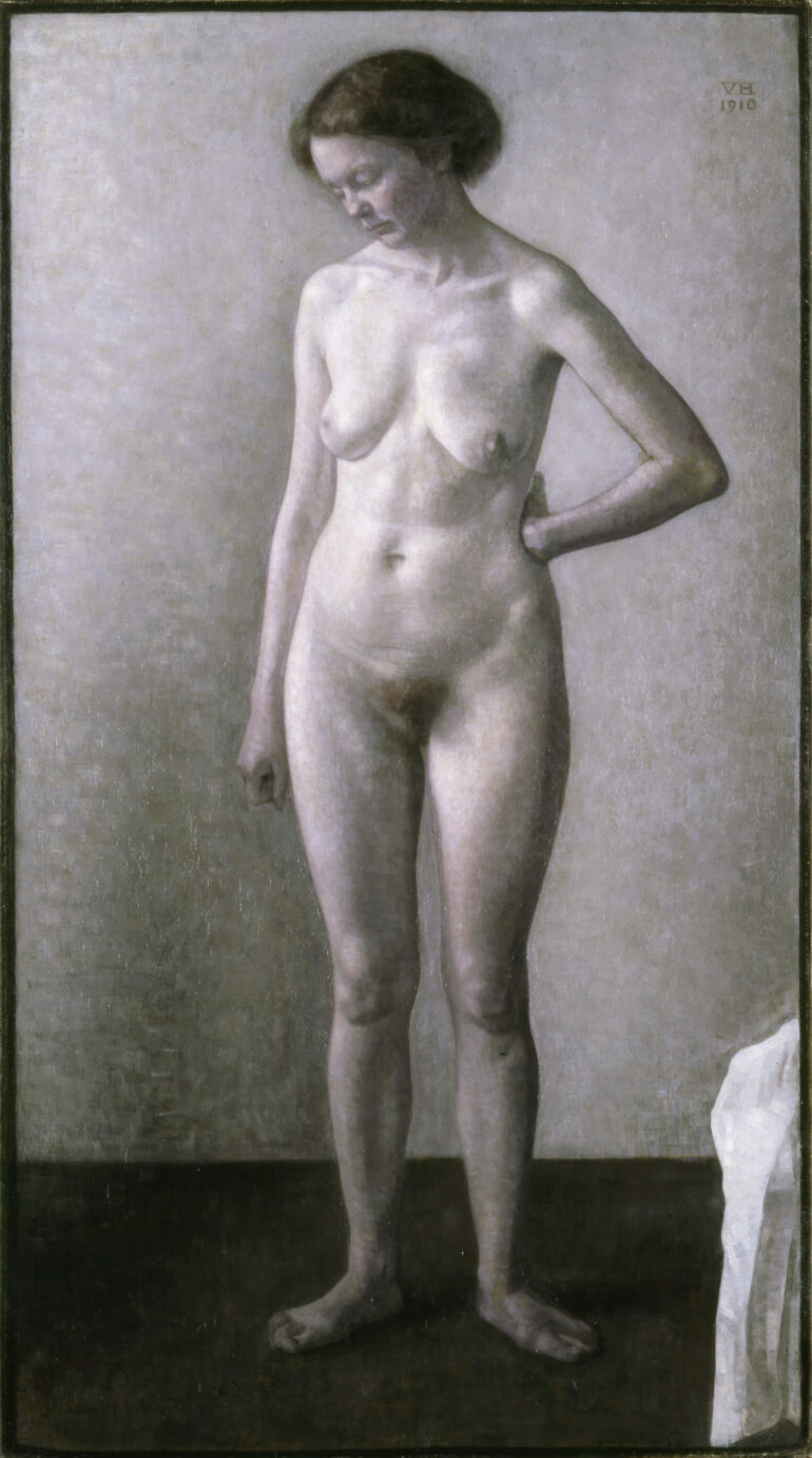 Nøgen kvindelig Model (1910).
