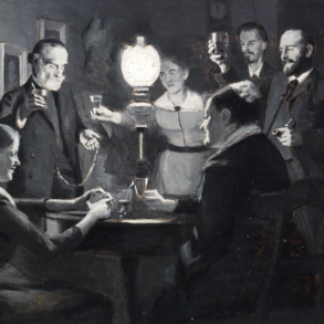 Nytaarsfejring (1892).