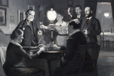 Nytaarsfejring (1892).