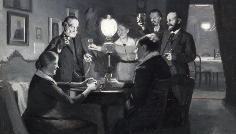 Nytaarsfejring (1892).