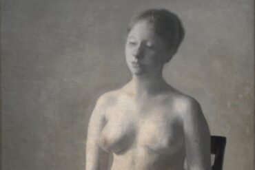 Sittende akt (1889).