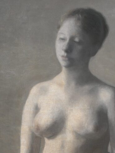 Sittende akt (1889).