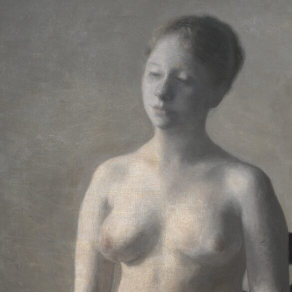 Sittende akt (1889).