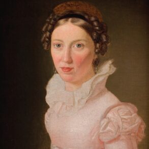 Susanne (Sanne) f. Juel, Kunstnerens tredje Hustru (1823).