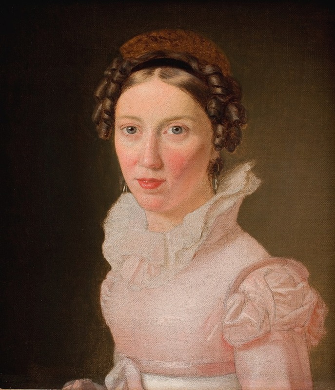 Susanne (Sanne) f. Juel, Kunstnerens tredje Hustru (1823).
