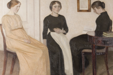 Tre unge Kvinder (1895).