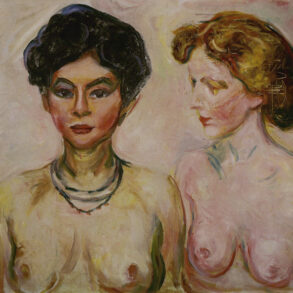 Blond og mørkhåret akt (1902-03).