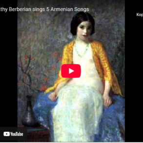 Cathy Berberian synger fem armenske sanger.
