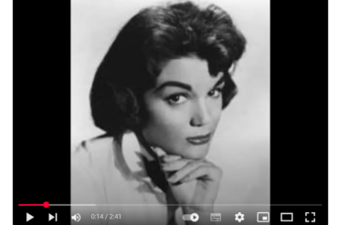 Connie Francis er død, 87 år – hør hende synge de store hits  “Who’s Sorry Now” og “Everybodys Somebodys Fool