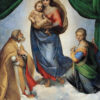 Den sixtinske madonna (c.1512-14).