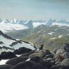 Fra Jotunheimen. Hurrungene (1837).