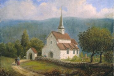 Gamle Aker kirke (1853).