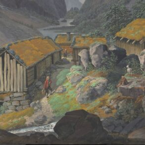 Hjølmodalen i Eidfjord, Hardanger (1833).