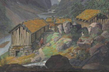 Hjølmodalen i Eidfjord, Hardanger (1833).