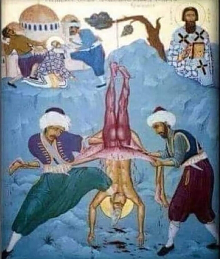 Islamisk historie: Tyrkerne flåede folk levende