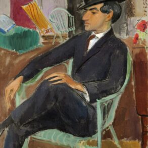Konstnären Jules Pascin (1921).