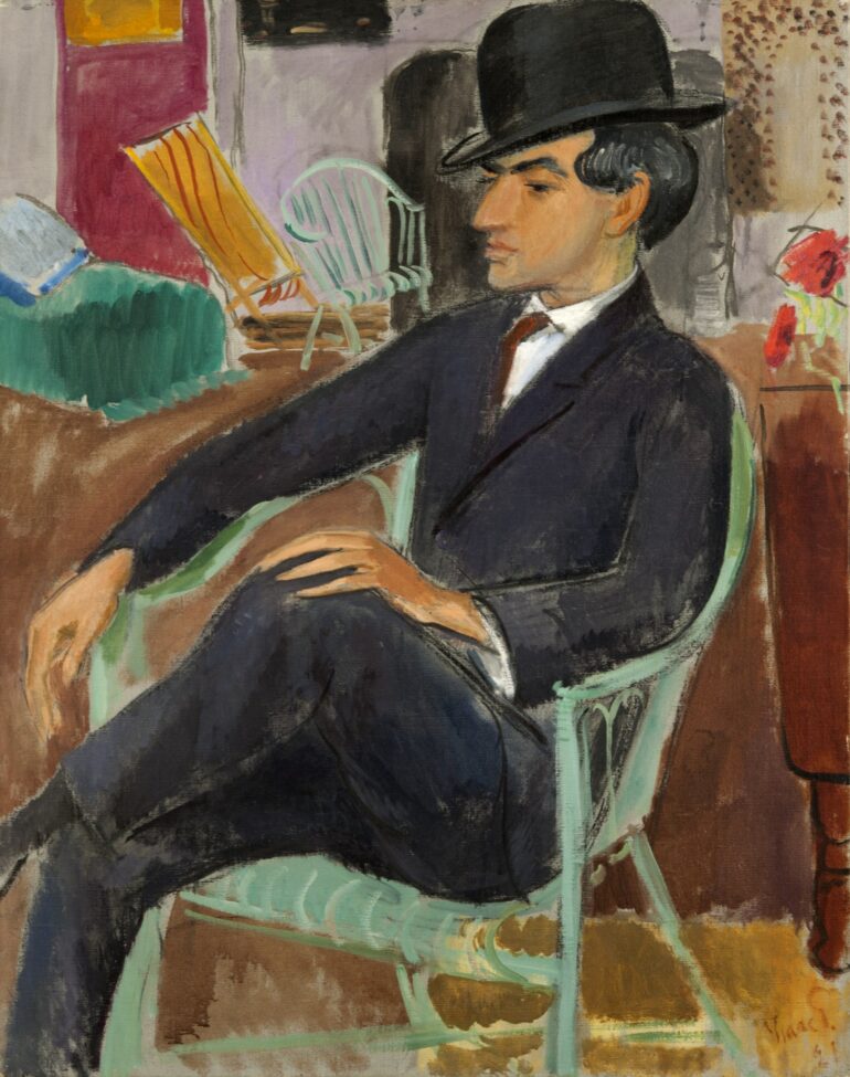 Konstnären Jules Pascin (1921).