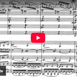 Mellemspil – Brahms: Klarinettkvintett i h-moll, op.115 (1891).