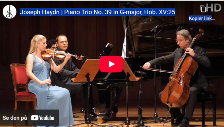 Mellemspil – Haydn: Klavertrio nr. 39 i G-dur (1795).