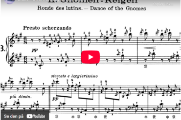 Mellemspil – Liszt: Gnomenreigen (1862-63).