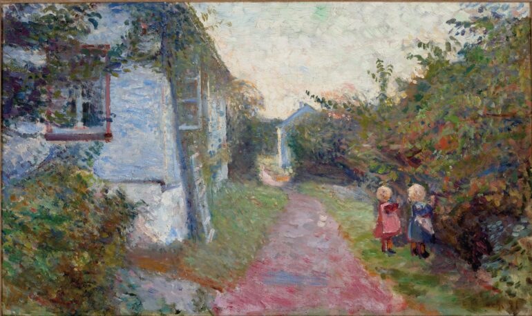 Sommeraften i Åsgårdstrand (1891).