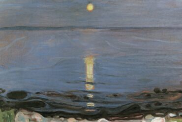 Sommernatt ved stranden (1902-03).
