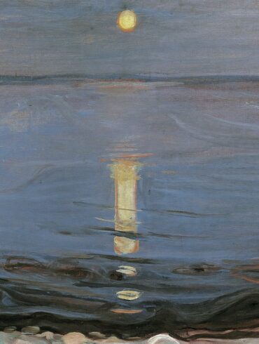 Sommernatt ved stranden (1902-03).