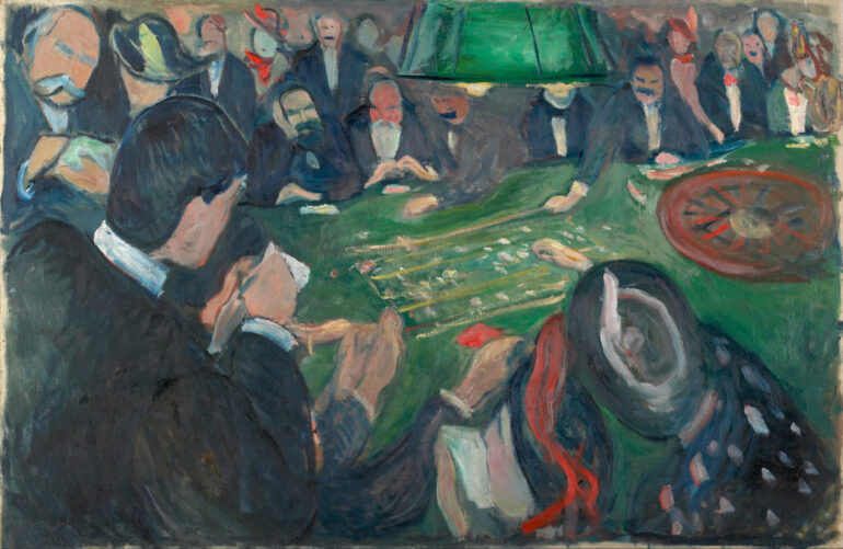 Ved roulettebordet i Monte Carlo (1892).