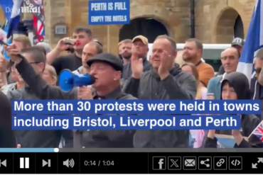 Den Korte Avis | Kaos i England: Tusindvis af illegale migranter bor på dyre hoteller – voldsomme protester i 30 byer