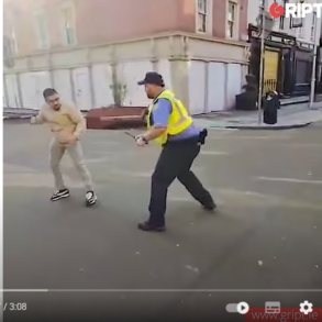 Den Korte Avis | Se video: Irsk politibetjent overfaldet og stukket i ryggen med kniv – overfaldsmanden Abdullah Kahn betegnes som irsk statsborger født i Irland