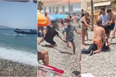Den Korte Avis | Spanien: Illegale migranter fra Nordafrika hopper i vandet og løber i land – så fik strandgæsterne nok