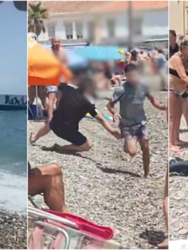 Den Korte Avis | Spanien: Illegale migranter fra Nordafrika hopper i vandet og løber i land – så fik strandgæsterne nok