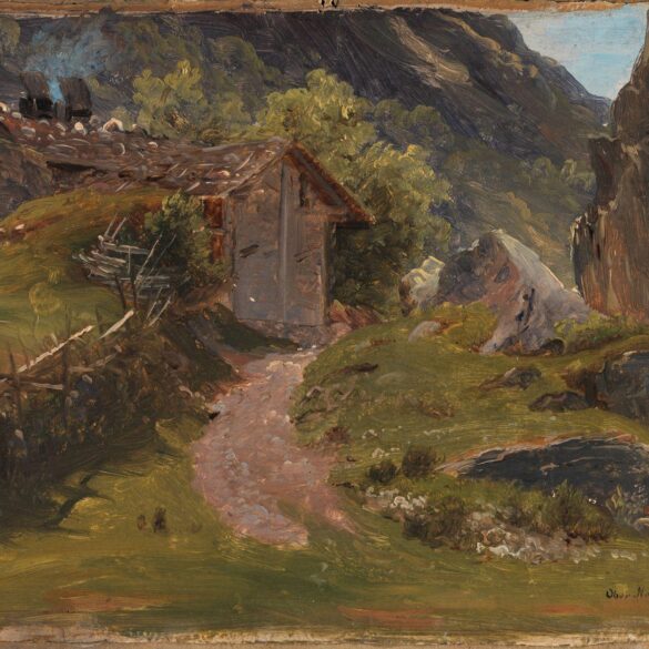 Fra Oberhasli i Sveits (1835).