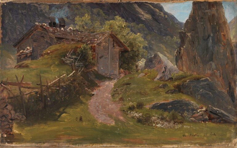 Fra Oberhasli i Sveits (1835).