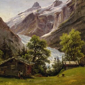 Grindelwald i Sveits (1835).