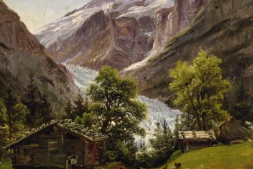 Grindelwald i Sveits (1835).